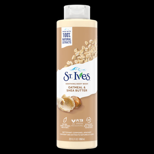 St. Ives Body Wash Oatmeal & Shea Butter 22oz